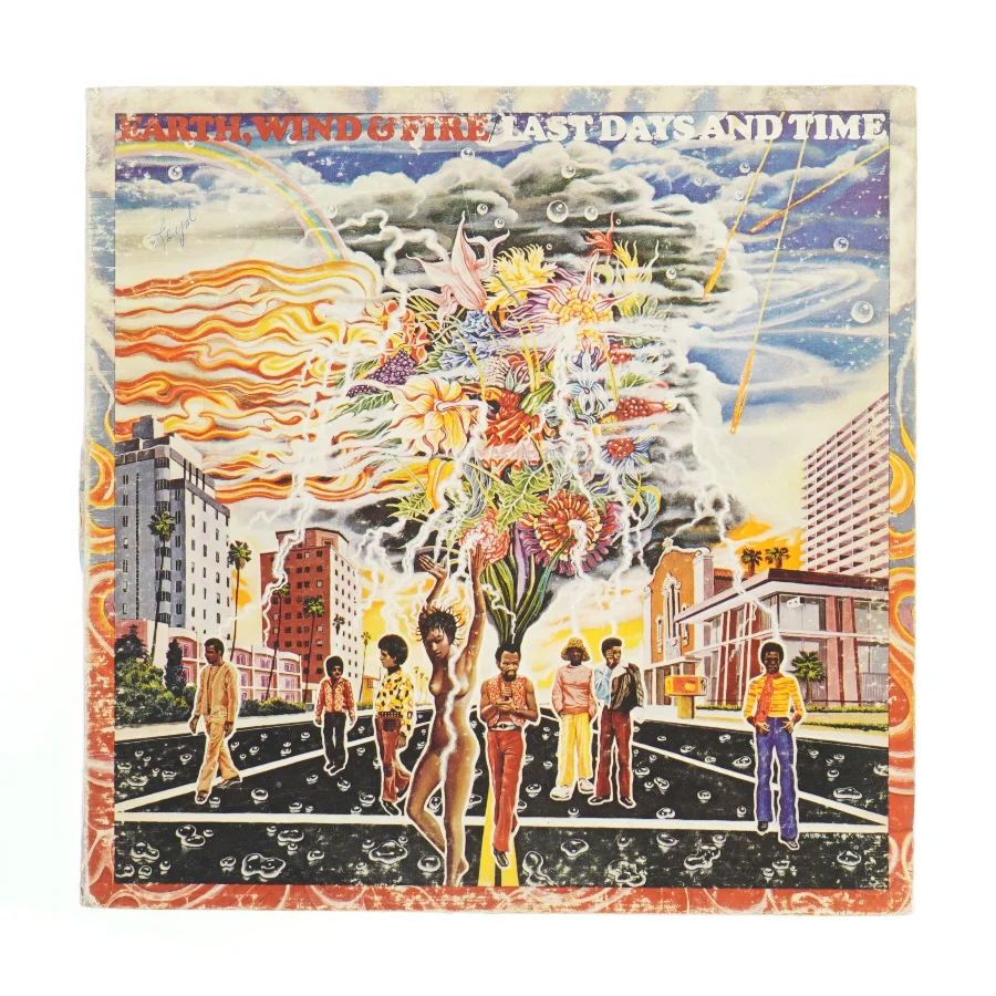 Earth, Wind & Fire - Last Days and Time LP fra Earth, Wind & Fire (str. Ø. 30 cm)