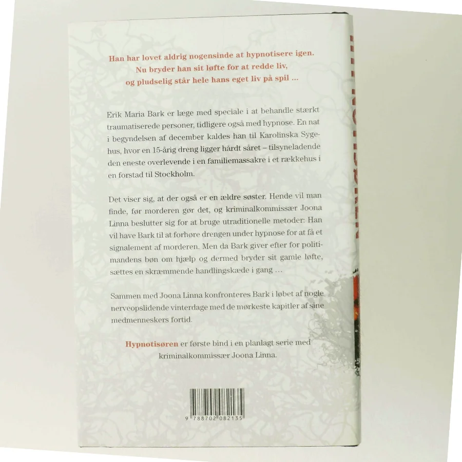 Hypnotisøren af Lars Kepler (Bog)