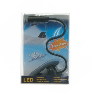 LED Læselampe med Klip (str. 3 x 8 x 14 cm)