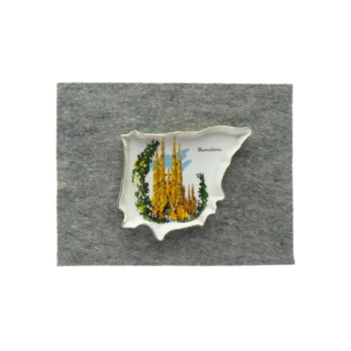 Fad med print fra Ukendt (str. LBH: 13,5x9,5x2cm)