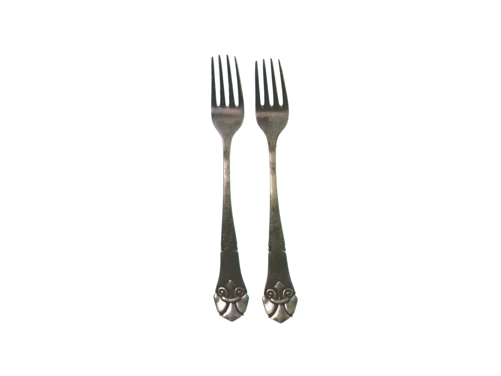 Gafler (2 stk.) fra Ukendt (str. L:22cm)
