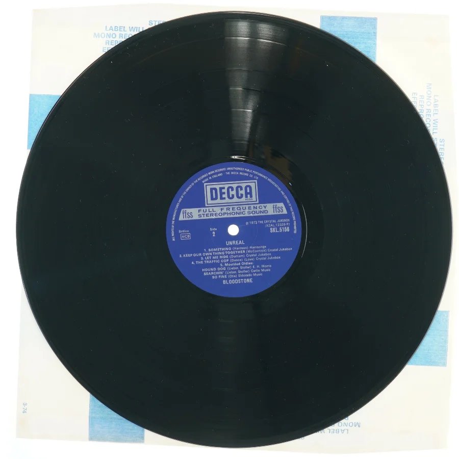 Bloodstone - Unreal Vinyl LP fra Decca