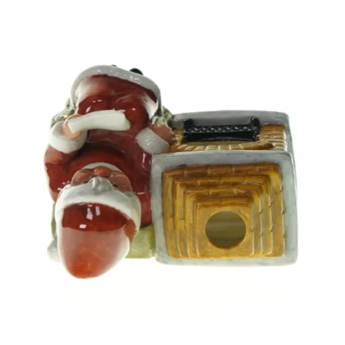 Dekorativ julefigur  fra Ukendt  (str. LBH: 13,5x7x14cm)