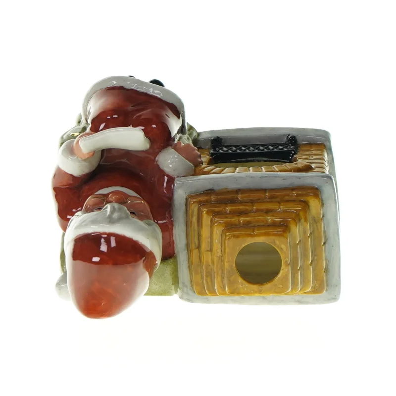 Dekorativ julefigur  fra Ukendt  (str. LBH: 13,5x7x14cm)