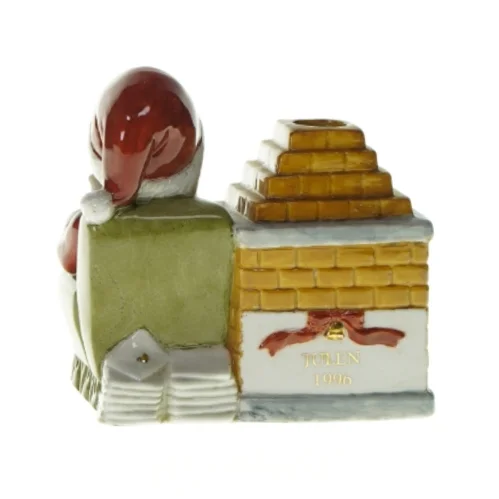 Dekorativ julefigur  fra Ukendt  (str. LBH: 13,5x7x14cm)