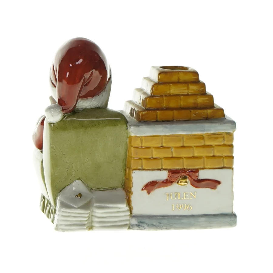 Dekorativ julefigur  fra Ukendt  (str. LBH: 13,5x7x14cm)