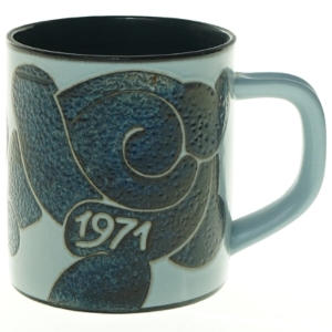 Royal Copenhagen Årskrus 1971 fra Royal Copenhagen (str. 11 x 10 cm)