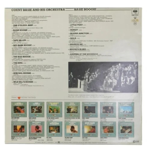 Basie Boogie LP af Count Basie fra CBS