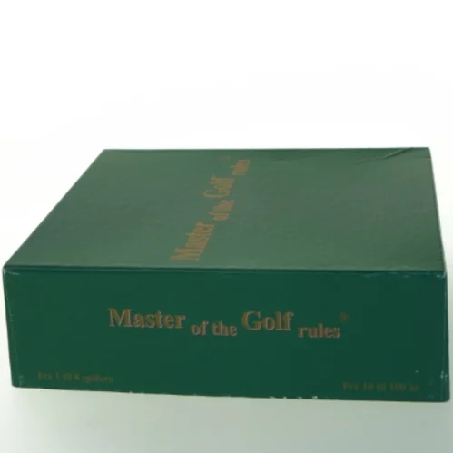 Master of the Golf rules brætspil (str. 25x25 cm)