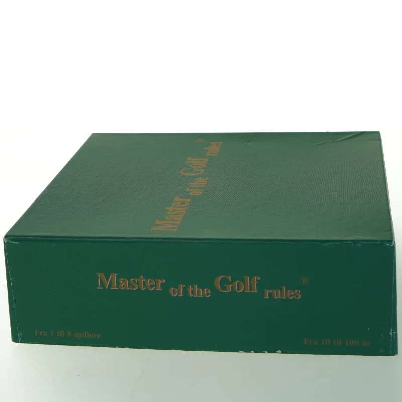 Master of the Golf rules brætspil (str. 25x25 cm)
