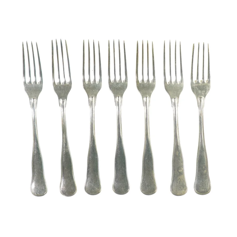 Gafler (7 stk.) fra Ukendt (str. L:20cm)