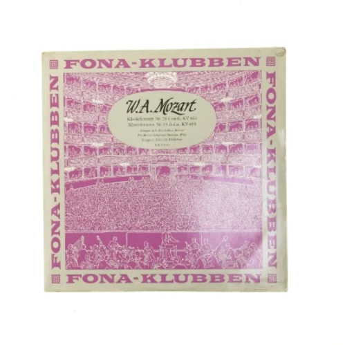 W.A. Mozart - Klaverkoncerter LP