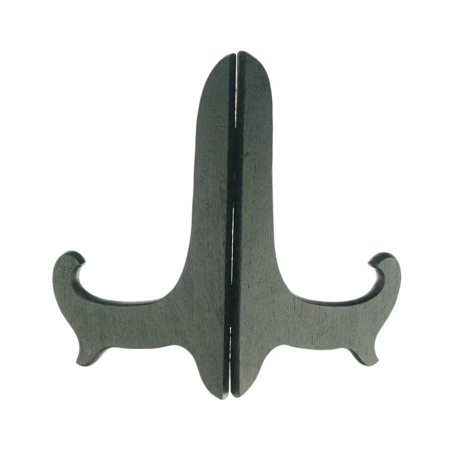 Bog/tallerken udstillings holder (str. LBH: 16x10x16 cm)