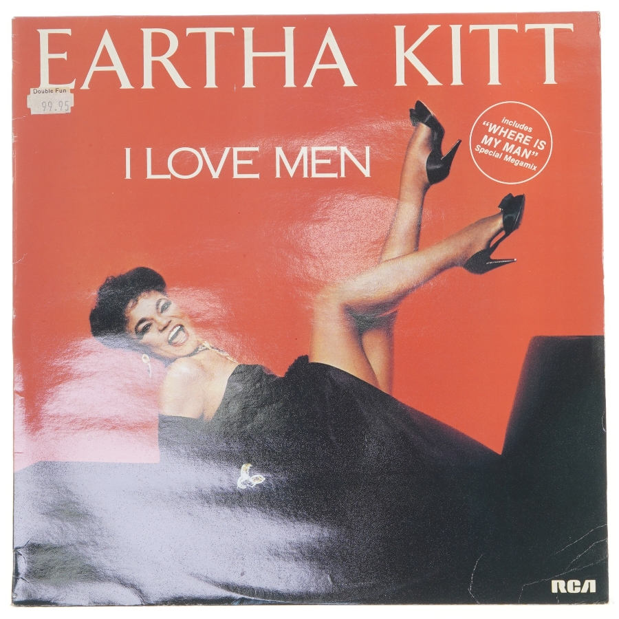 Eartha Kitt - I Love Men LP fra RCA