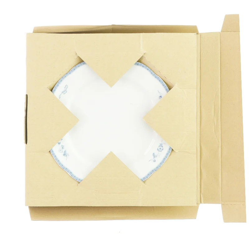 Lille og stor tallerken sæt fra Firkløveren (str. Ø: 22 og Ø: 20 cm)