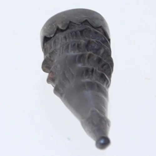 Lille hornformet vedhæng 5 cm (str. 5 cm)