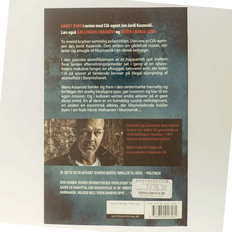 Hofnarren i Murmansk af Jens Henrik Jensen (f. 1963) (Bog)