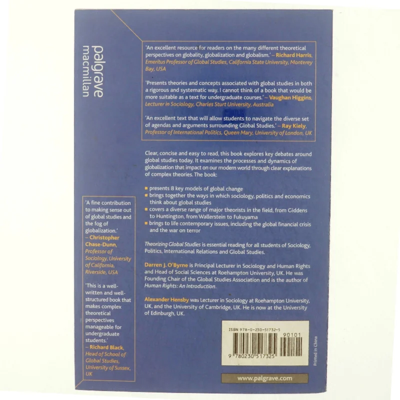 Theorizing global studies (Bog)