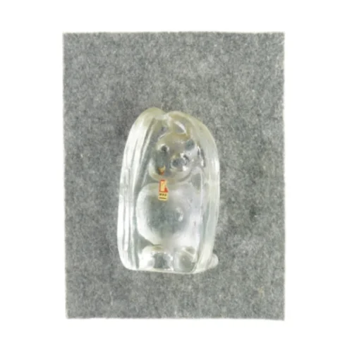 Pingvin glas figur (str. LBH: 9x6x13 cm)