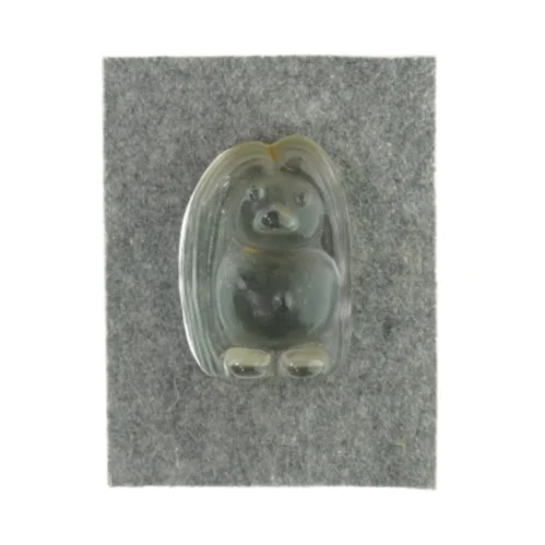 Pingvin glas figur (str. LBH: 9x6x13 cm)