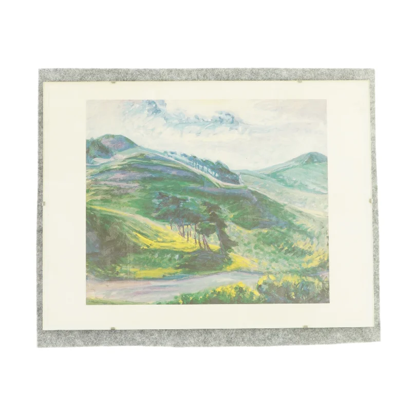 Billedet i glasramme (str. LB: 40 x 30 cm)