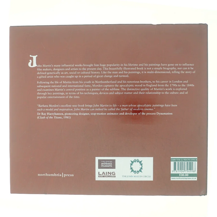 John Martin af Barbara C. Morden (Bog)