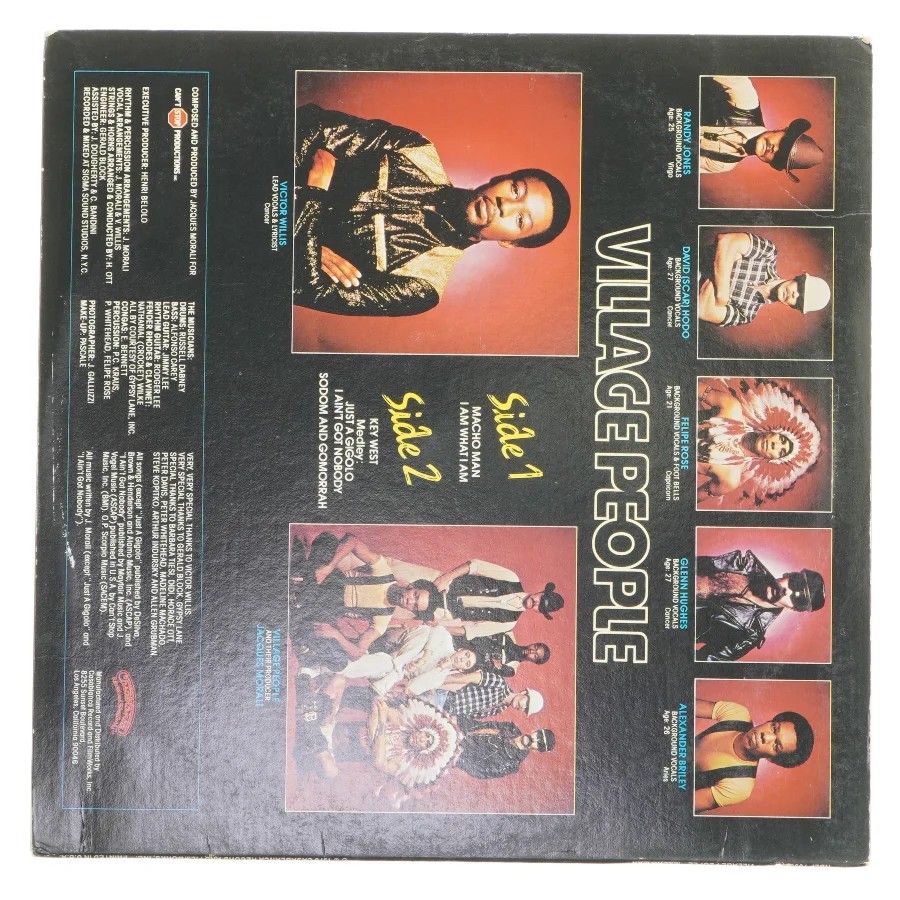Village People 'Macho Man' LP