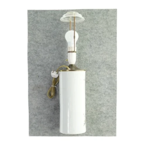 kinesisk Bordlampe med moti (str. HØ: 52x11 cm)