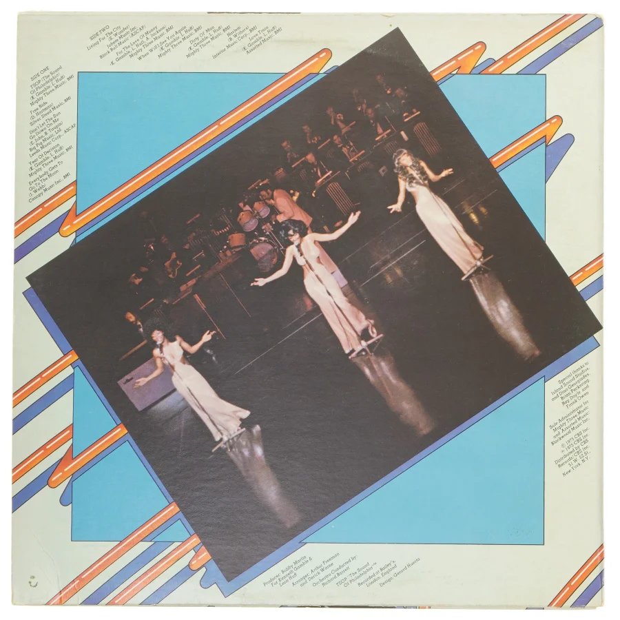 LP-album 'The Three Degrees Live'