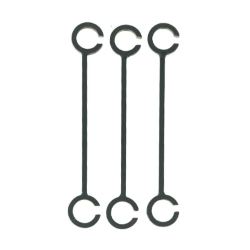 Jern ting (3 stk) (str. L 33 cm)