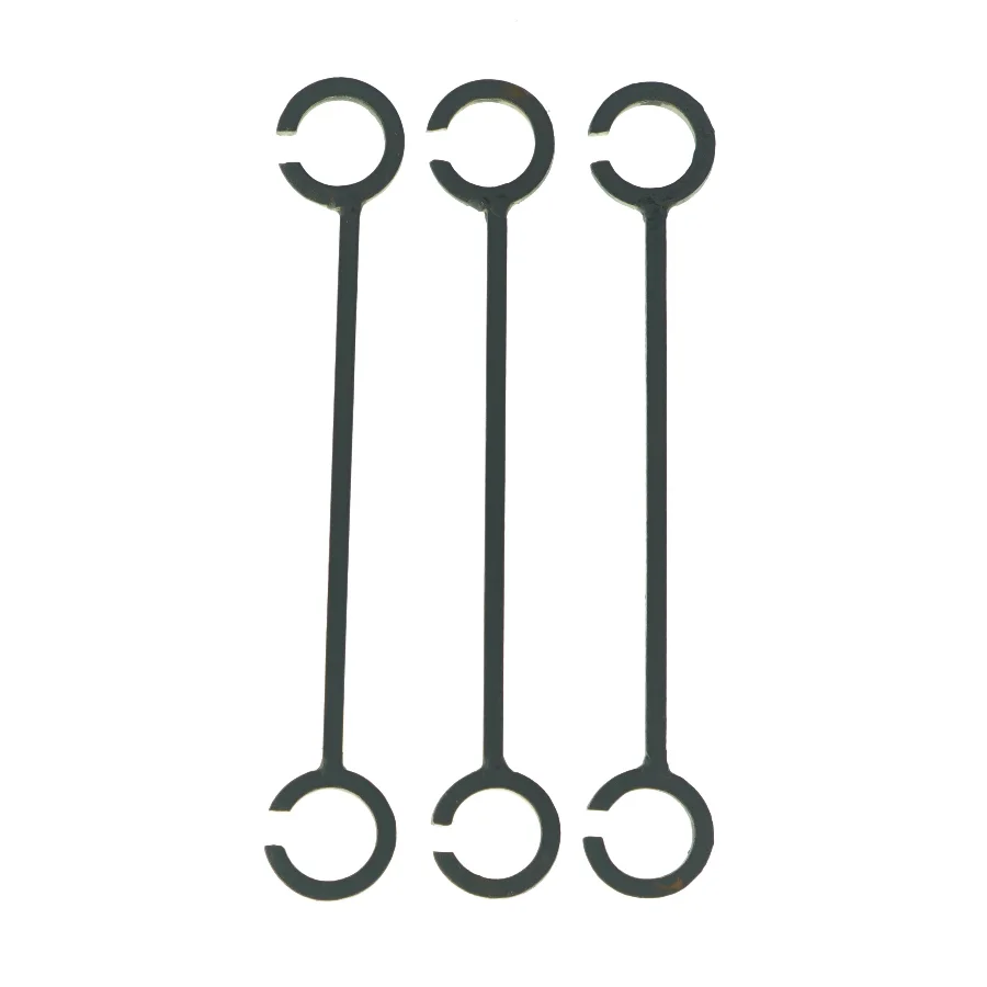 Jern ting (3 stk) (str. L 33 cm)