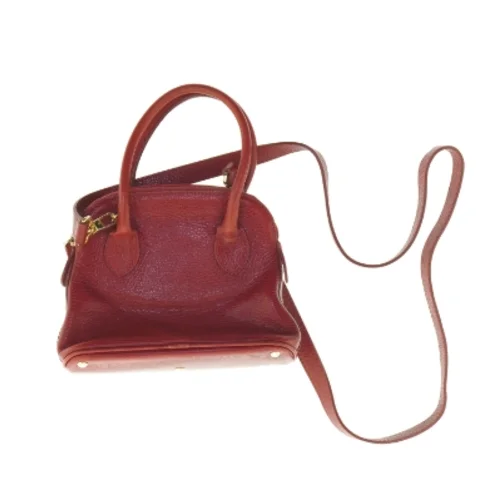 Læder crossbody taske fra Osprey (str. 20 x 9 x 16 cm)