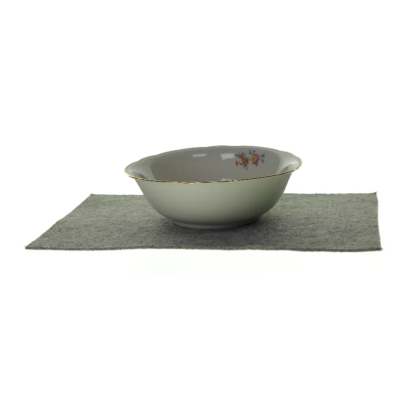 Skål med blomsterprint fra Kahla (str. Ø:24cm)