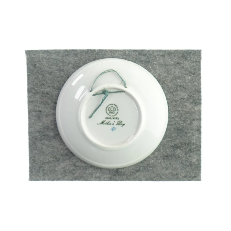 Tallerken med print med heste fra B&G (str. Ø:16cm)