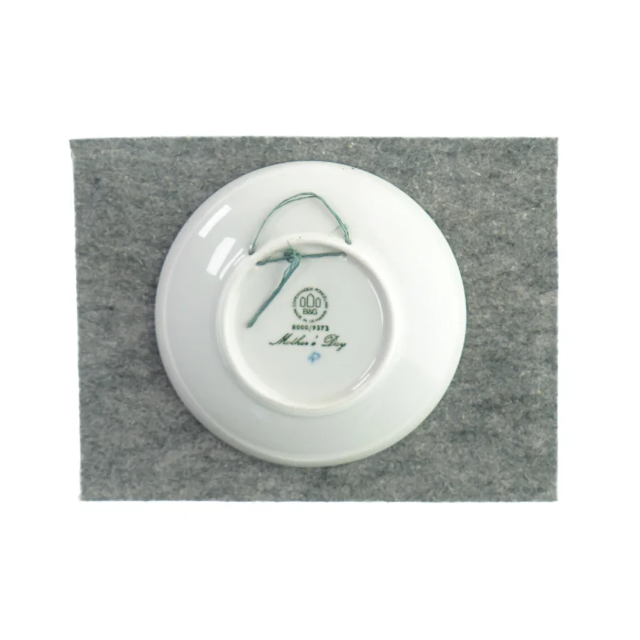 Tallerken med print med heste fra B&G (str. Ø:16cm)