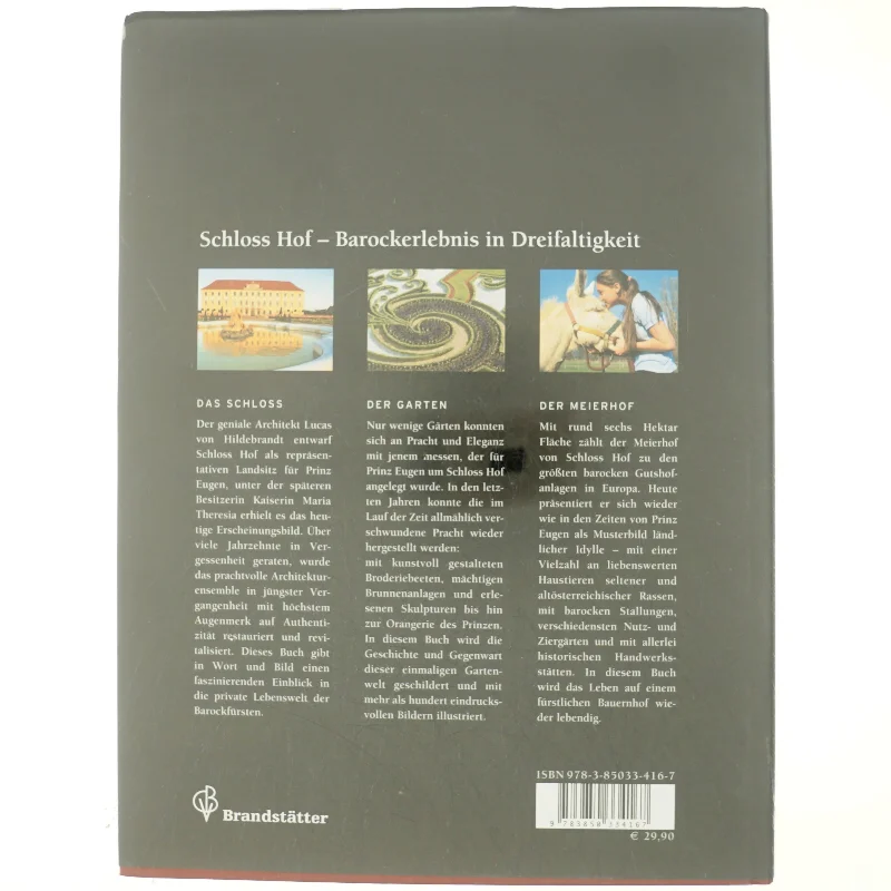 Das kaiserliche Festschloss Hof (Bog)