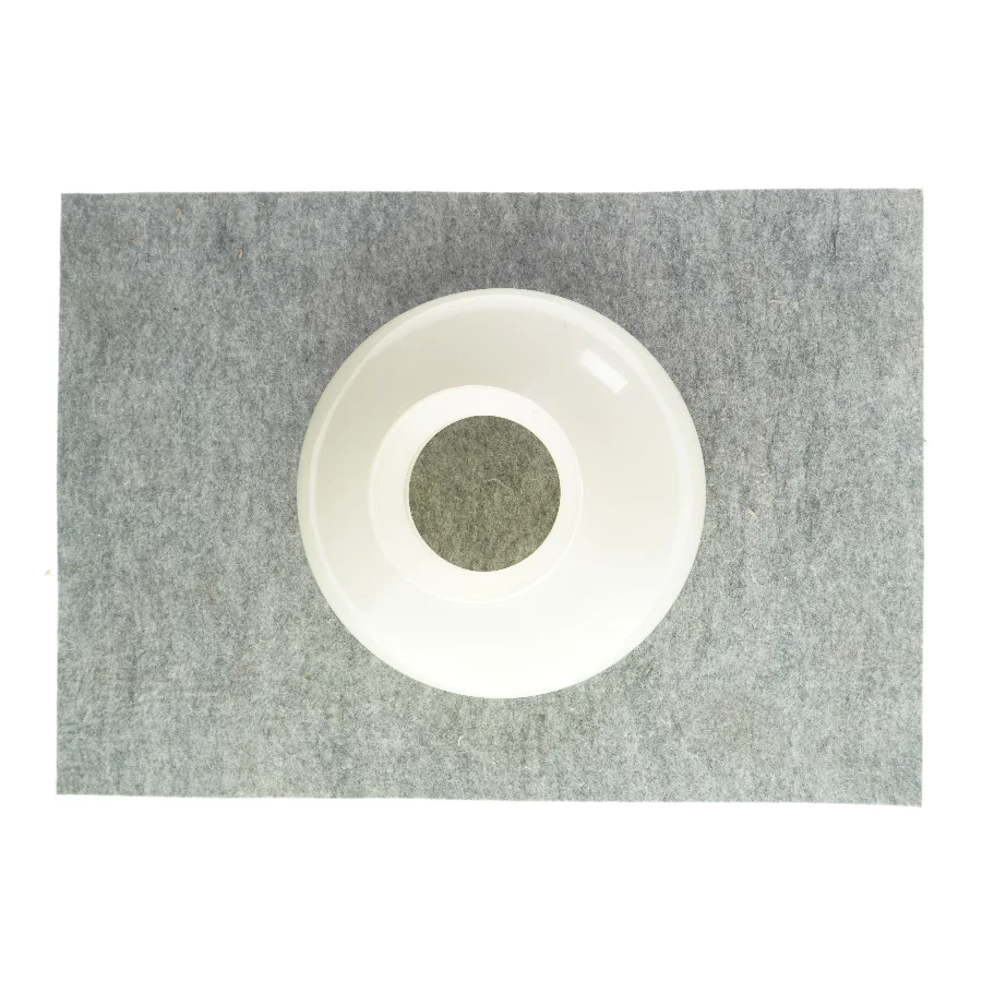 lampeskærm i glas (str. HØ 19x28 cm)