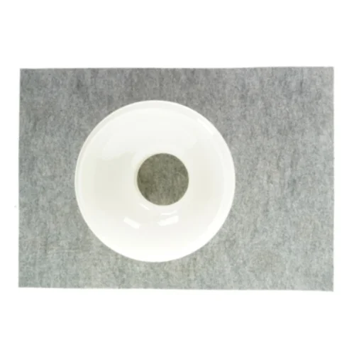 lampeskærm i glas (str. HØ 19x28 cm)