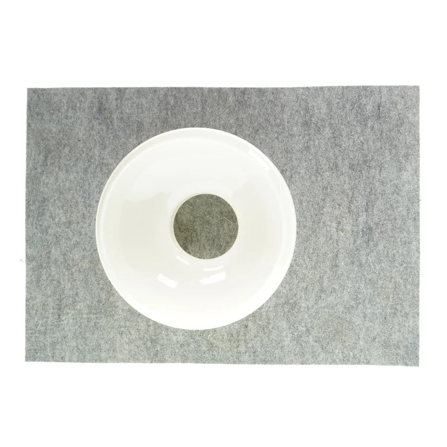 lampeskærm i glas (str. HØ 19x28 cm)