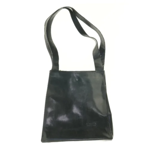 Sort skuldertaske fra Amica (str. 30 x 30 x 11 cm)