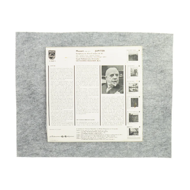 Jupiter - Symphony no. 41 af Mozart (LP)