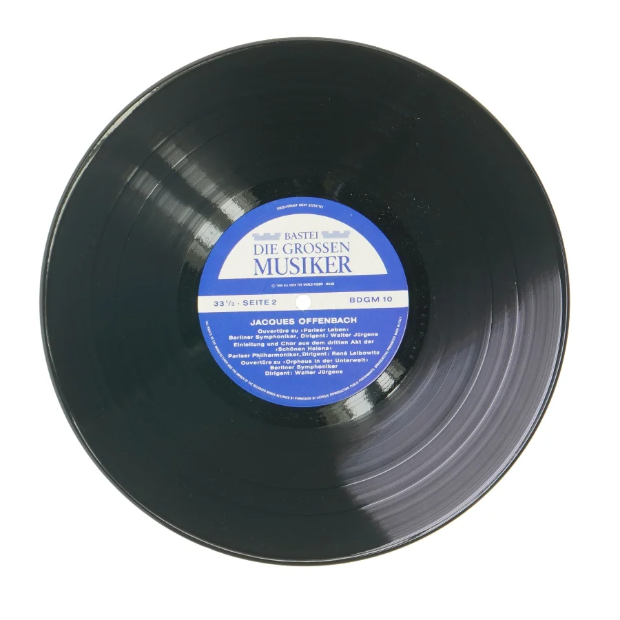 Jacques Offenbach vinylplade fra Bastei