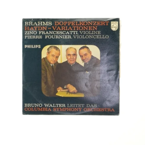 Brahms Doppelkonzert LP fra Philips