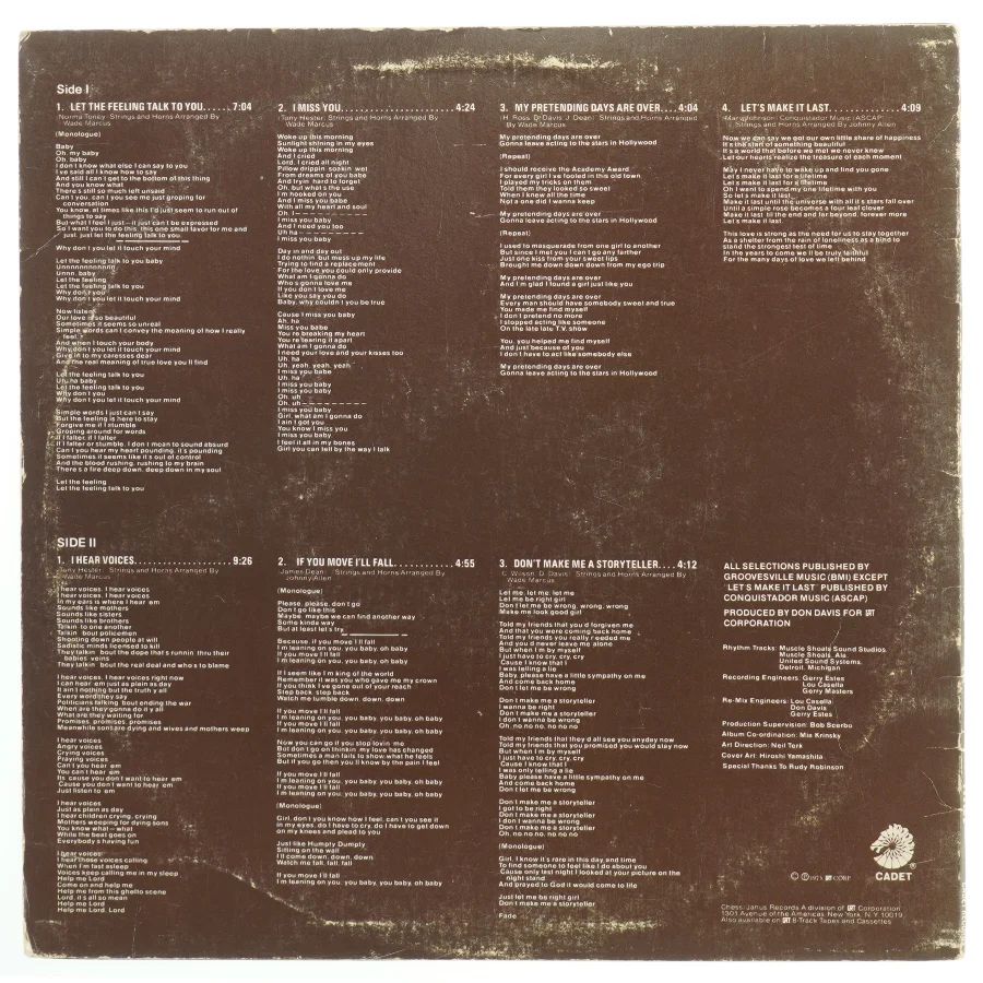 The Dells vinylplade fra Cadet