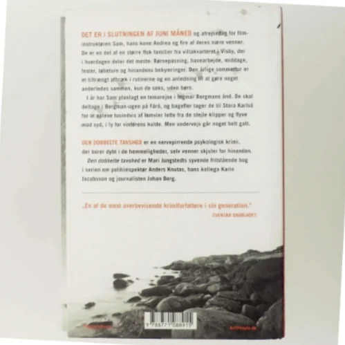 'Den dobbelte tavshed: kriminalroman' af Mari Jungstedt (bog)