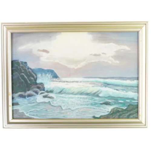 Billedramme / maleri med billede fra Ukendt (str. LB:62,5x46cm)