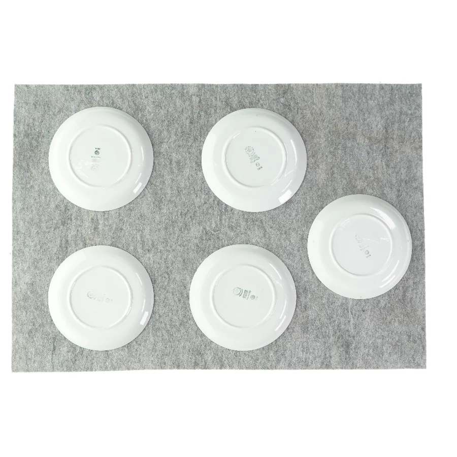 Tallerkner (5 stk.) fra Royal Copenhagen (str. Ø:16,5cm)