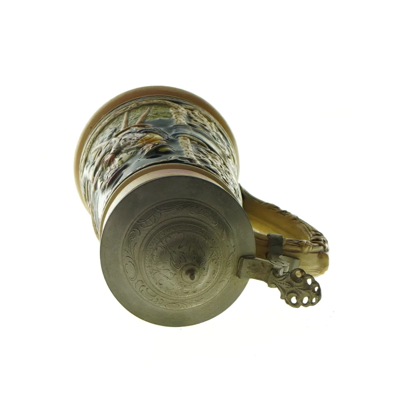 Kande/ Krus med print fra Ukendt (str. HØ:24x10cm)