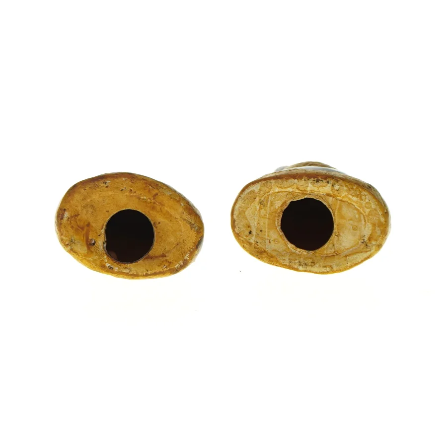 Dekorativ julefigurer (2 stk.) fra Ukendt (str. LBH: 9x5,5x14cm og 8,5x6x14cm)