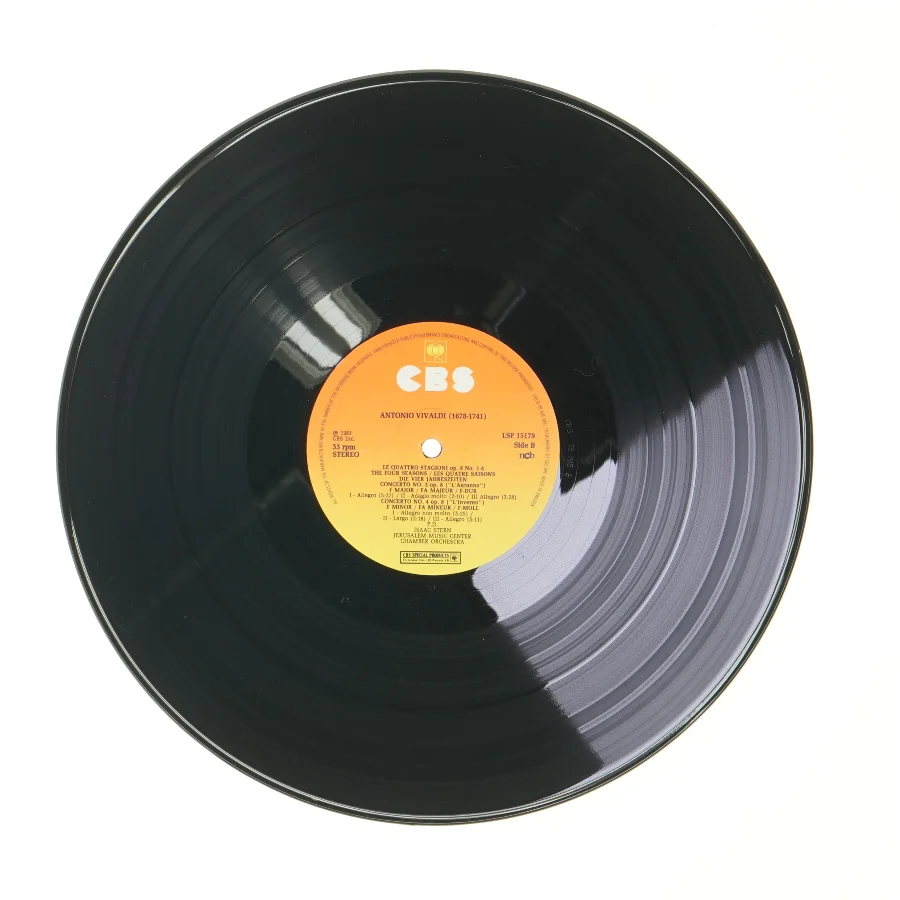 Antonio Vivaldi - De fire årstider LP fra CBS